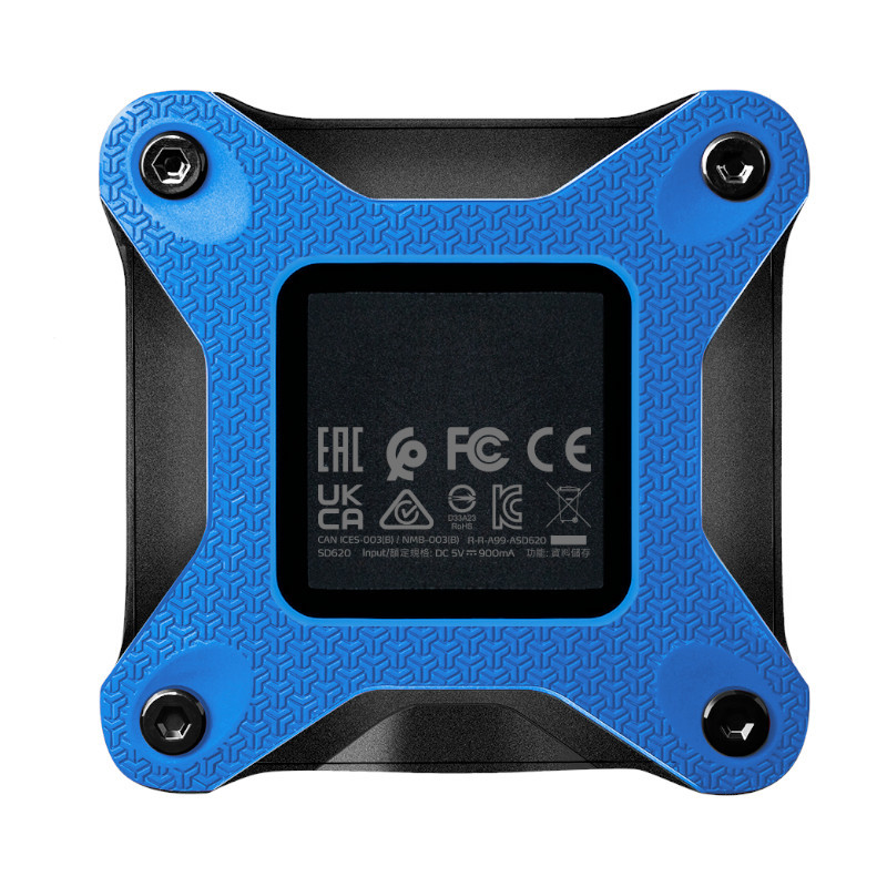  ADATA SD620 Portable Shock Resistance SSD - SD620-1TCBL 