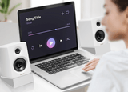 רמקול EDIFIER M60 - DT Bluetooth Bookshelf Speaker HiRes (white) 
