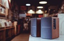 רמקול Edifier R1280DB - Powerful Bookshelf Speakers (black) 