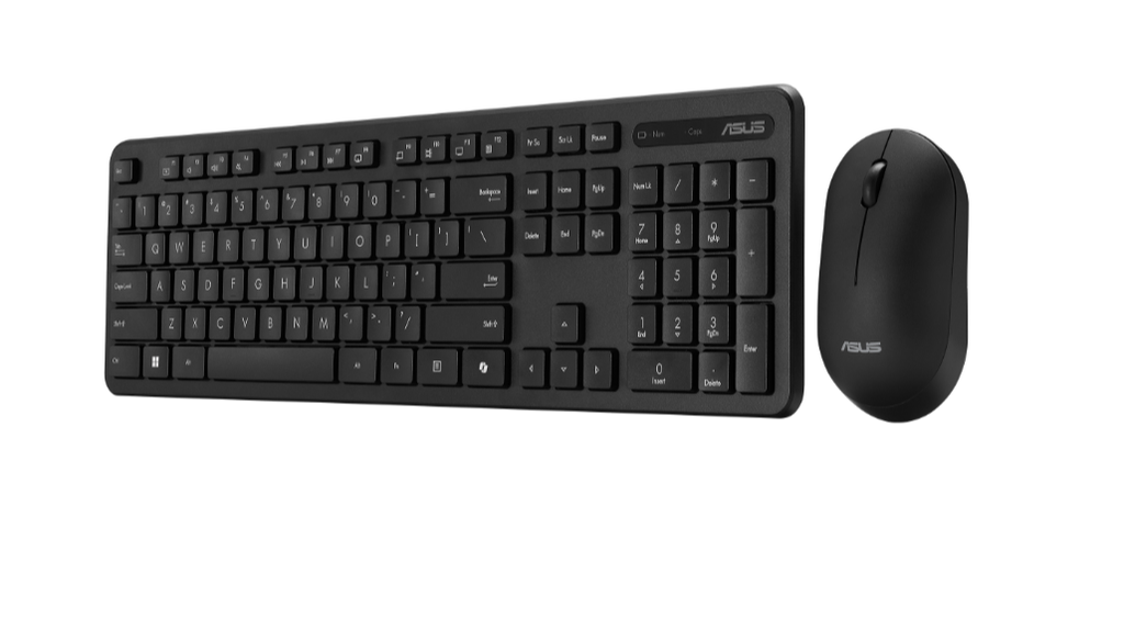 ‏סט מקלדת ועכבר אלחוטיים Asus CW100 אסוס