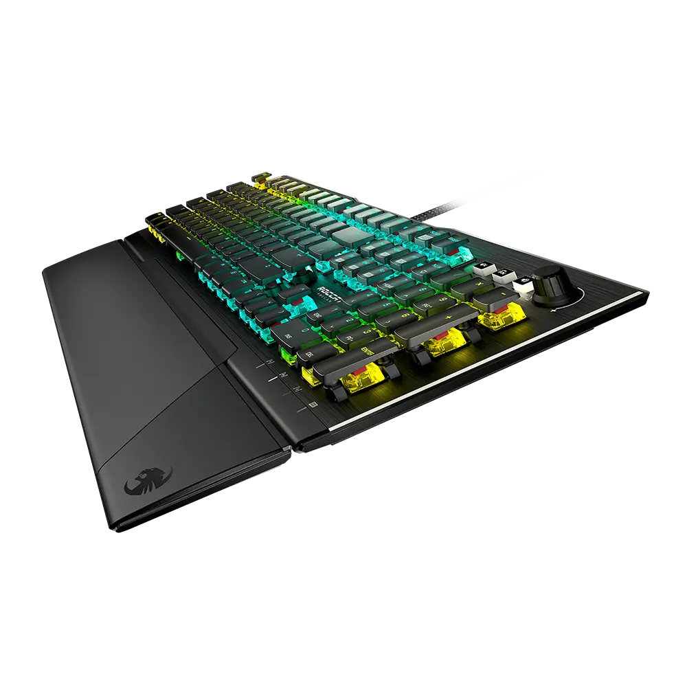  מקלדת שחורה ROCCAT VULCAN PRO RedS 