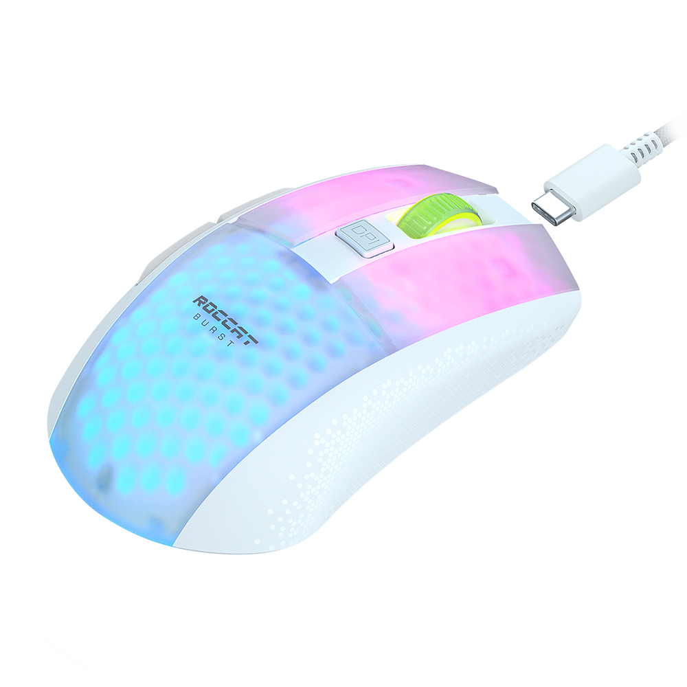  עכבר גיימינג ROCCAT BURST PRO AIR – לבן 