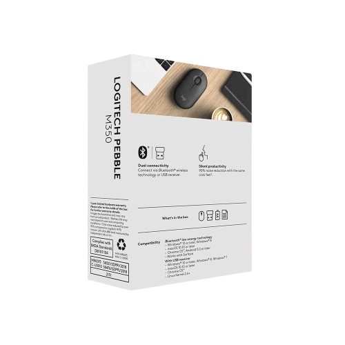  עכבר אלחוטי Logitech M350 אפור 