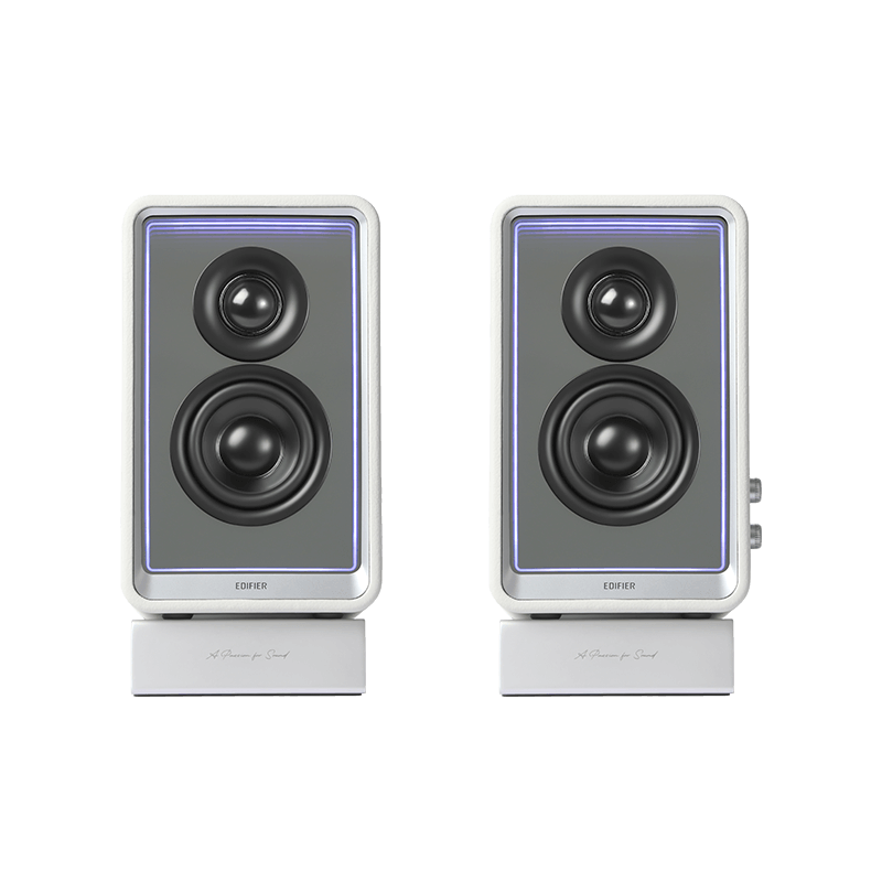 רמקול Edifier QR65 Active Monitor Spkr with 65W GaN Chrgr(white) 