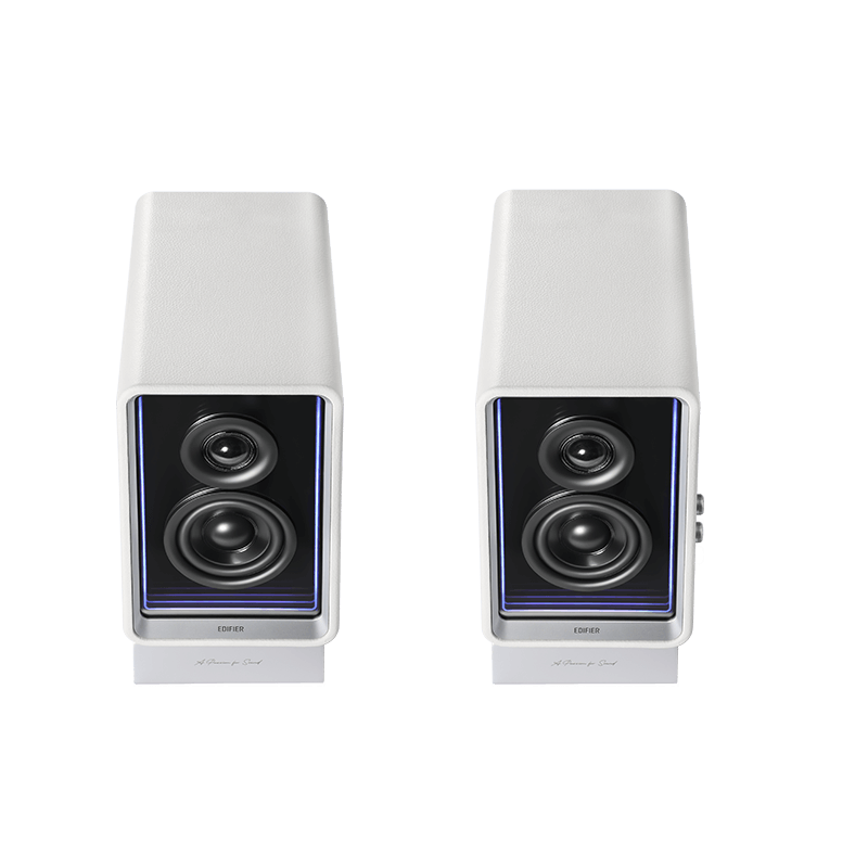 רמקול Edifier QR65 Active Monitor Spkr with 65W GaN Chrgr(white) 