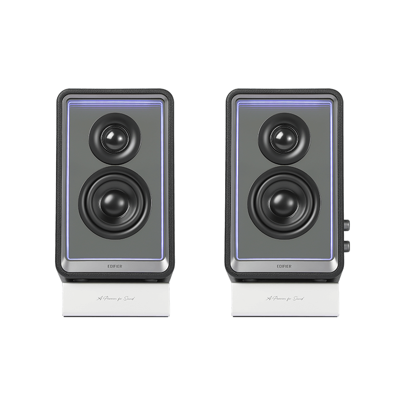 רמקול Edifier QR65 Active Monitor Spkr with 65W GaN Chrgr(black) 