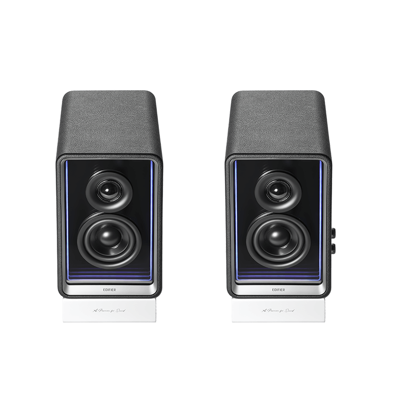 רמקול Edifier QR65 Active Monitor Spkr with 65W GaN Chrgr(black) 