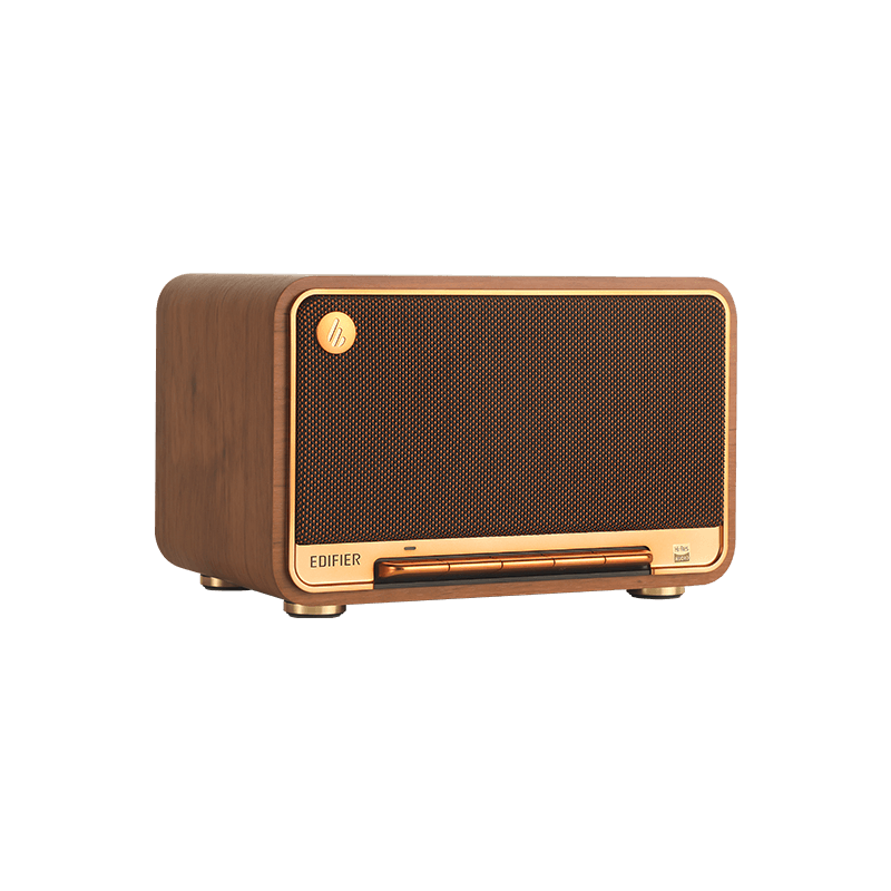 רמקול Edifier D32 - Tabletop Wireless Speaker (brown) 