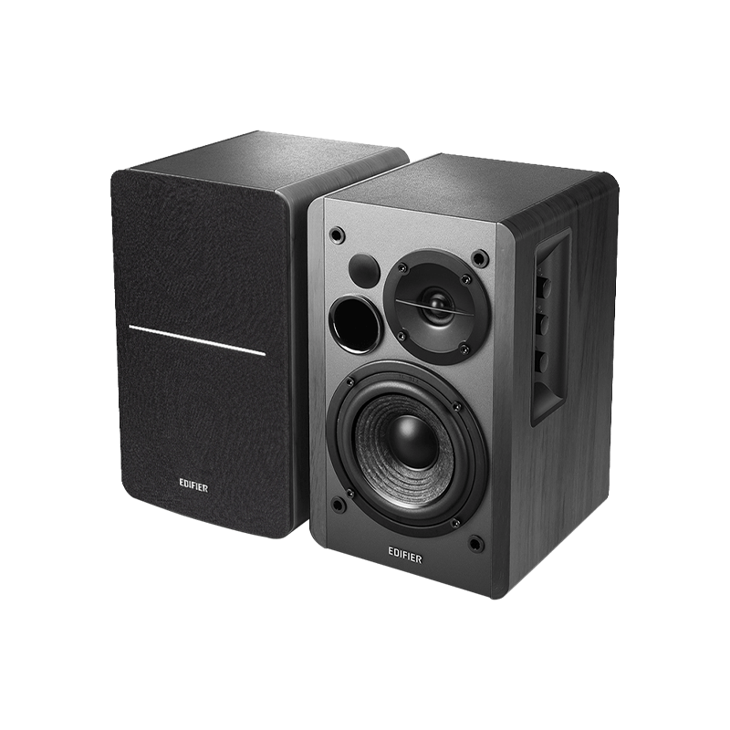 רמקול Edifier R1280DBs Powerful Bookshelf Speakers +SUB out black 