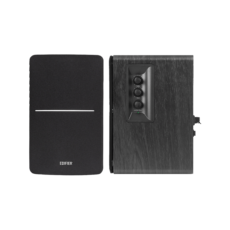 רמקול Edifier R1280DBs Powerful Bookshelf Speakers +SUB out black 