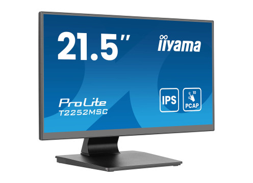  מסך מגע IIYAMA 21.5" PROLITE IPS FHD 5MS PCAP 10PT TOUCH 