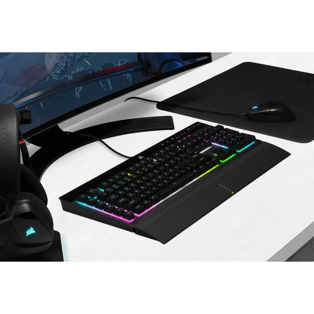  מקלדת גיימינג Corsair K55 RGB PRO XT 