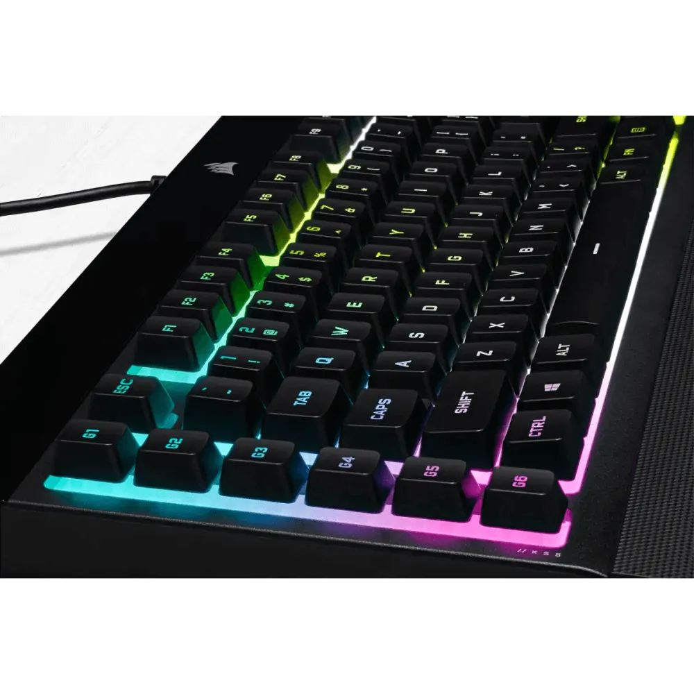  מקלדת גיימינג Corsair K55 RGB PRO XT 