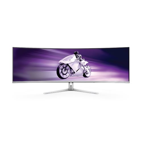  ‎HDR400 ‎מעבד‎ ,QD-OLED ‎הדגל‎ ‎מסדרת‎ ‎ורחב‎ ‎קעור‎ 49" ‎מחשב‎ ‎מסך‎ 