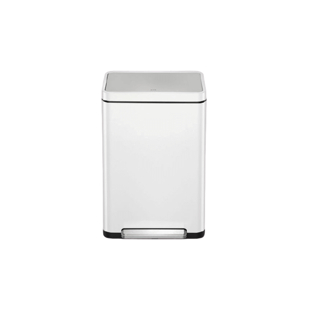  פח רגלית EKO X-CUBE 45L בצבע לבן 