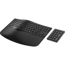 סט מקלדת ועכבר מקלדת HP 960 BLK WL ארגונומי KBD 