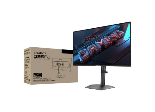  מסך מחשב לגיימינג GIGABYTE 24.5" G25F2 IPS FHD 200HZ 1MS 