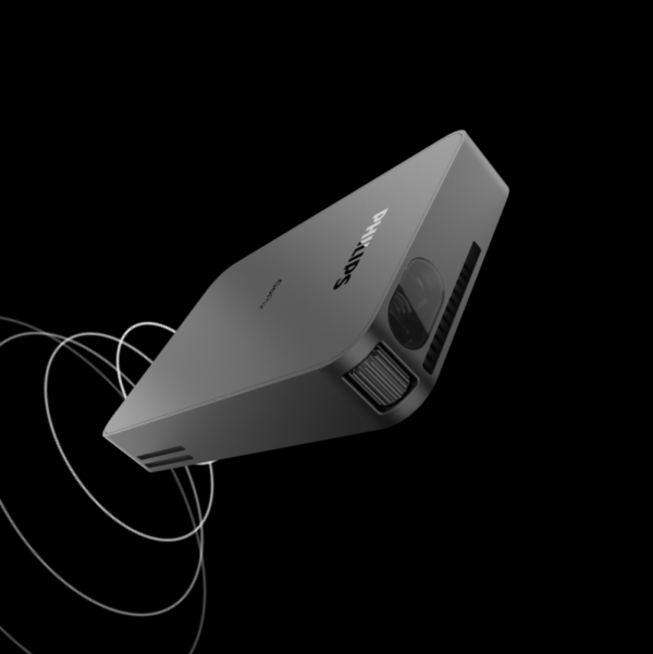  Mobile projector מקרן כיס LED בעיצוב חדשני עד 75″ PHILIPS GoPix-1 