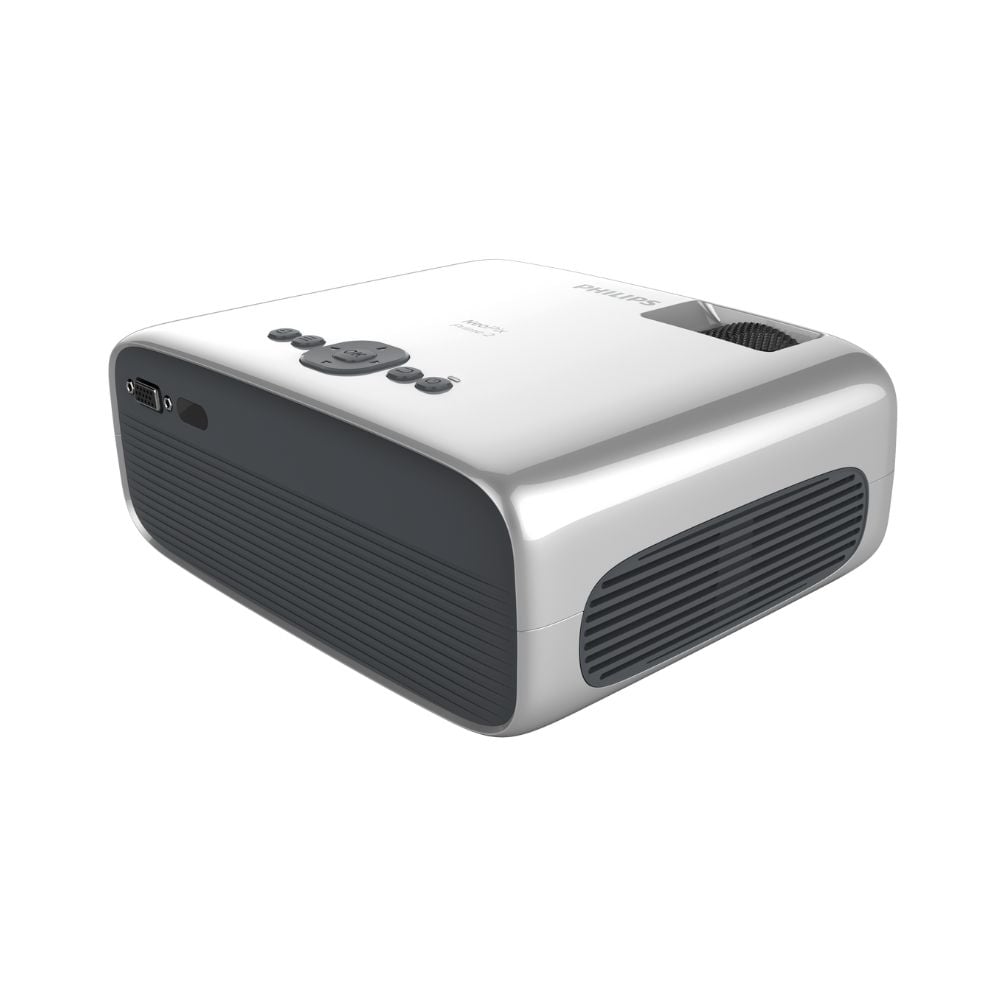  מקרן חכם Philips NeoPix Prime 2 תצוגת HD, סטרימינג מובנה, Wi-Fi כפול, תמיכה ב-Netflix ו-YouTube Philips Neopix Prime 2 