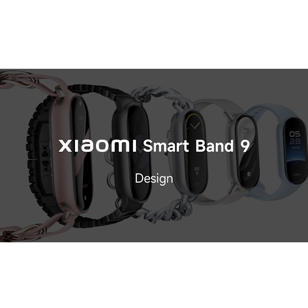  צמיד כושר חכם דור 9 דגם Xiaomi Smart Band 9 בצבע כחול 