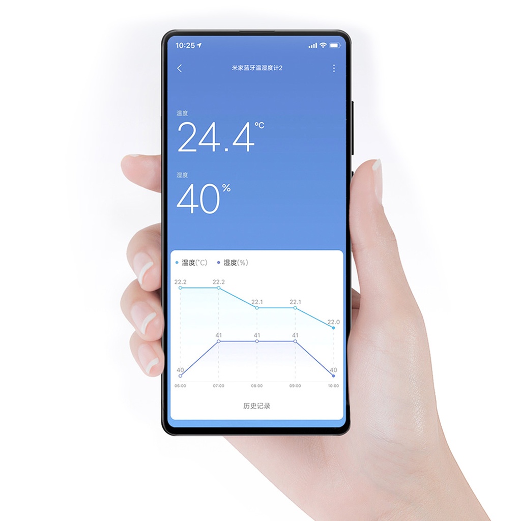  מד טמפרטורה ולחות חכם דגם Mi Temperature and Humidity Monitor 2 