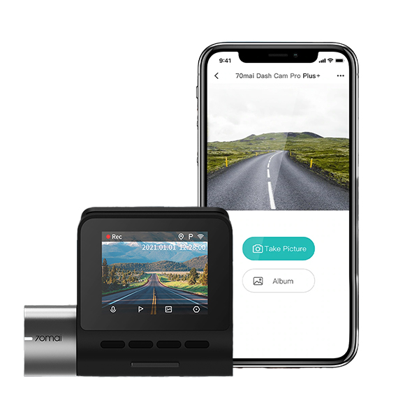  מצלמת רכב חכמה דו כיוונית 70mai A500S-1 דגם 70mai Dash Cam Pro Plus+ Set A500S-1 