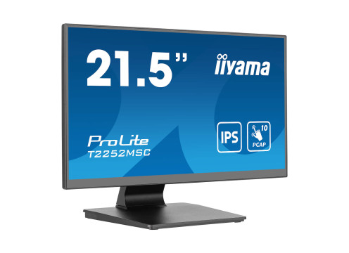  מסך מגע IIYAMA 21.5" PROLITE IPS FHD 5MS PCAP 10PT TOUCH 