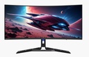 מסך מחשב Lenovo Legion R34w-30 34" VA Ultra-wide 2K Curved Gaming Monitor - 67C7GACBIS 