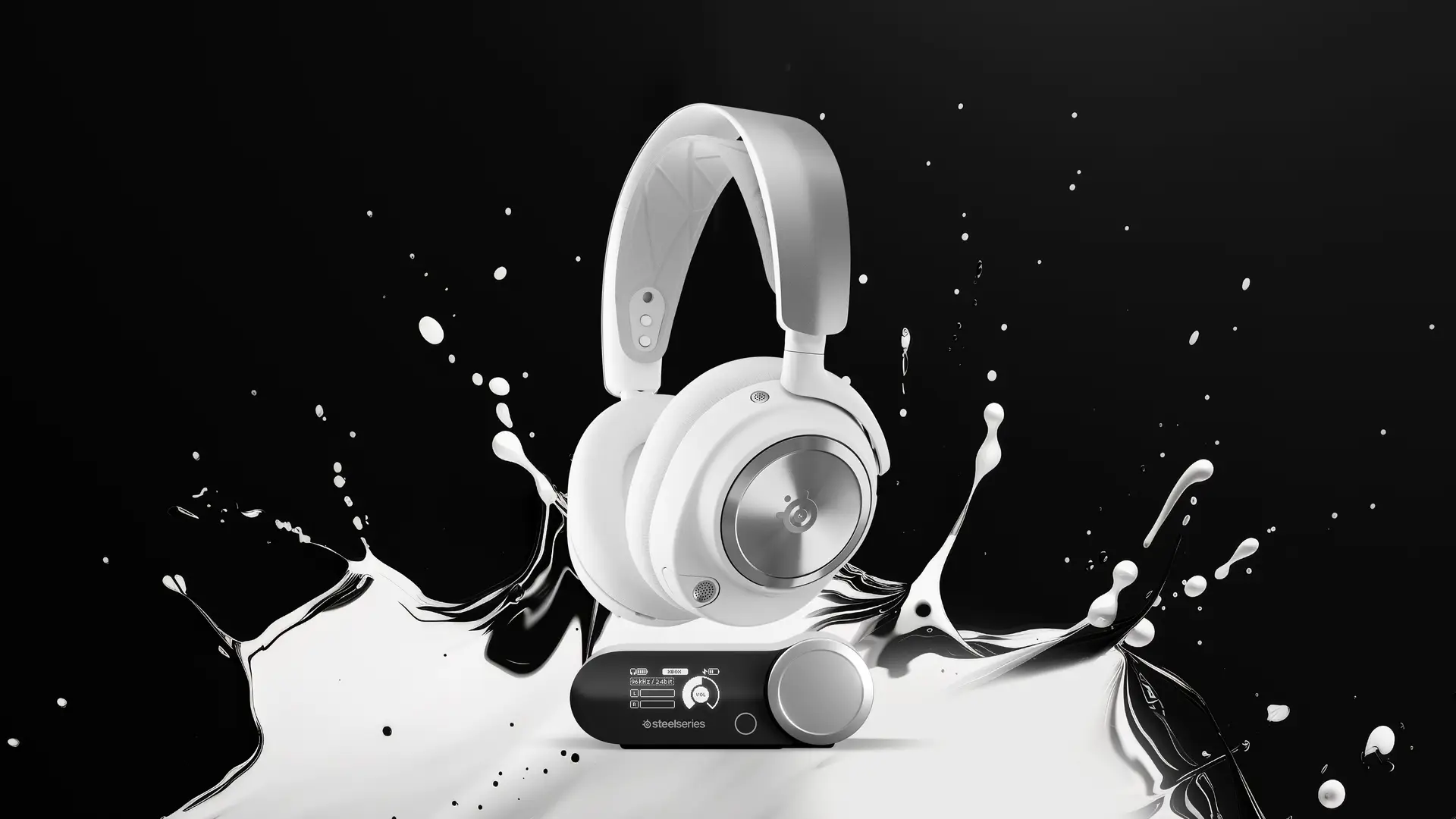  אוזניות גיימינג אלחוטיות SteelSeries Arctis Nova Pro PlayStation עם מיקרופון 