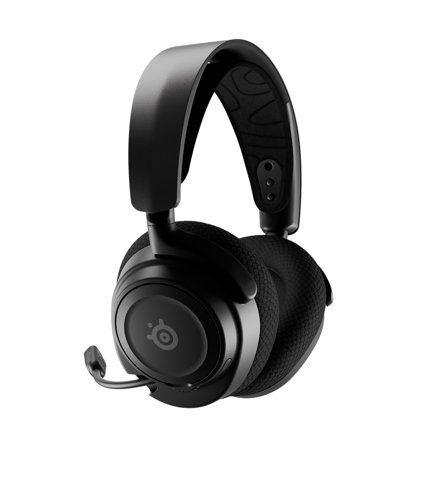 אוזניות גיימינג ‏אלחוטיות Arctis Nova 7 Steelseries עם מיקרופון Gen 2 Arctis Nova 7 Black 