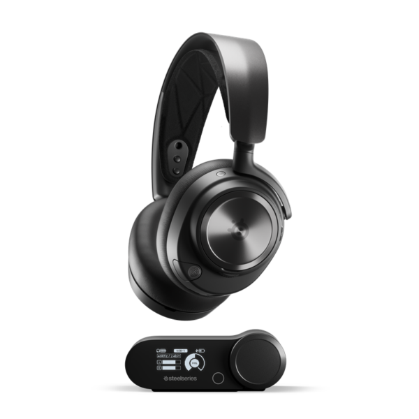  אוזניות גיימינג אלחוטיות SteelSeries Arctis Nova Pro Wireless למחשב ו-PlayStation עם מיקרופון Arctis Nova Pro-Wireless 