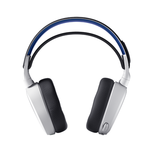  אוזניות גיימינג אלחוטיות עם מיקרופון SteelSeries Arctis 7P+ DTS 7.1 מתאים ל-PlayStation צבע לבן Arctis7P+ White 