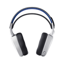  אוזניות גיימינג אלחוטיות עם מיקרופון SteelSeries Arctis 7P+ DTS 7.1 מתאים ל-PlayStation צבע לבן Arctis7P+ White 