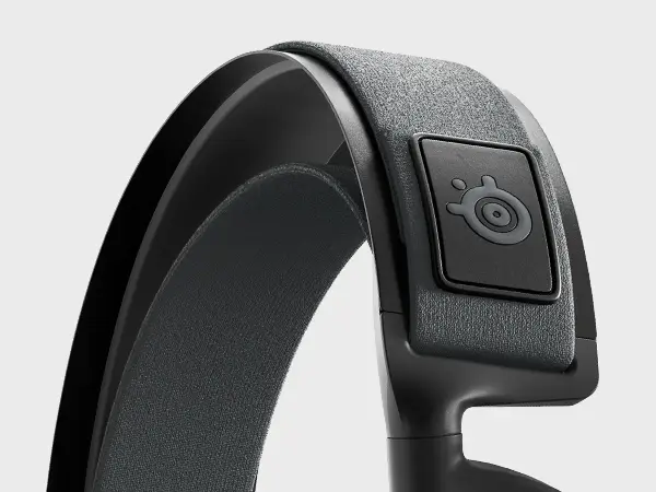  אוזניות גיימינג אלחוטיות צבע שחור Steelseries Arctis 7+ 