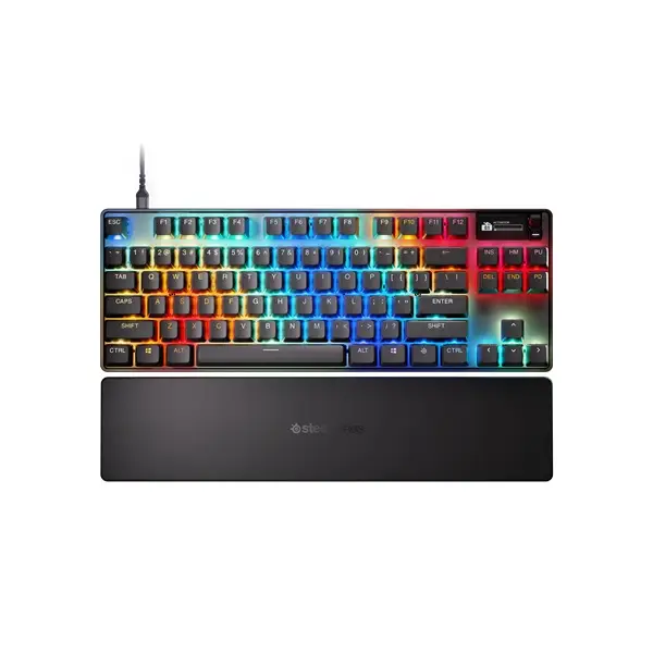  מקלדת גיימינג מכנית מקצועית SteelSeries Apex Pro Gen 3 TKL Apex Pro Gen3 TKL 