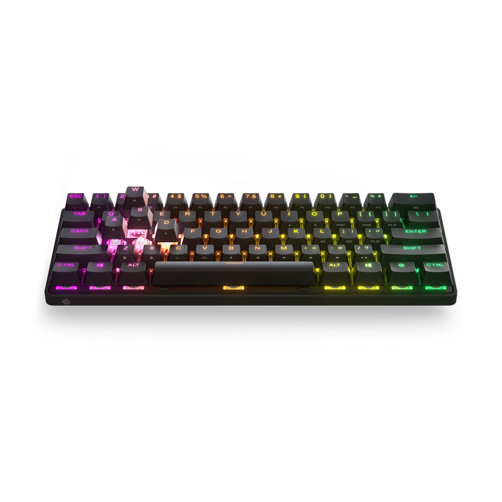  מקלדת גיימינג אלחוטית מיני מקצועית Apex Pro Mini WL US Steelseries Apex Pro-Mini Wireless 