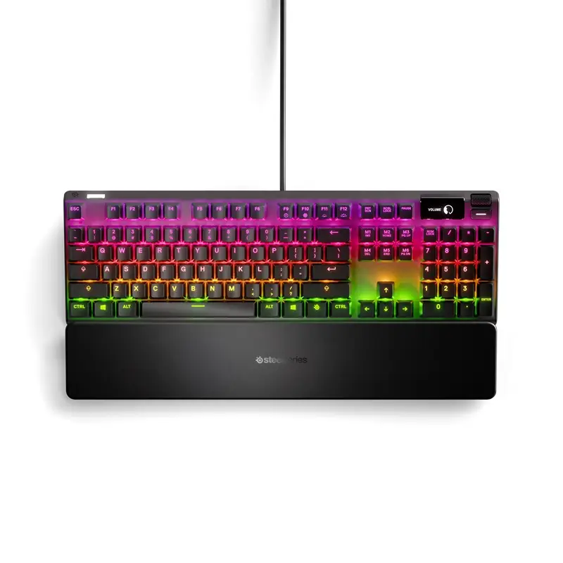  מקלדת גיימינג מכנית עם מסך OLED חכם Apex 7 Red Switch SteelSeries 