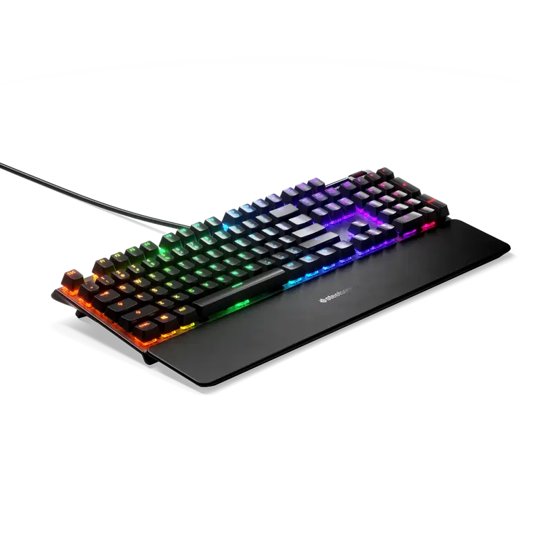  מקלדת גיימינג מכנית עם מסך OLED חכם Apex 7 Red Switch SteelSeries 
