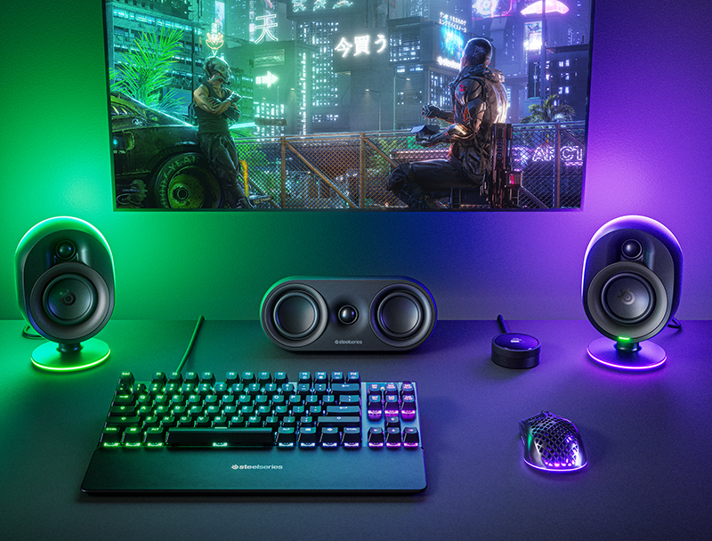  מערכת 5 רמקולים למחשב עם סאב וופר Arena 9 Steelseries Arena 9 EU 
