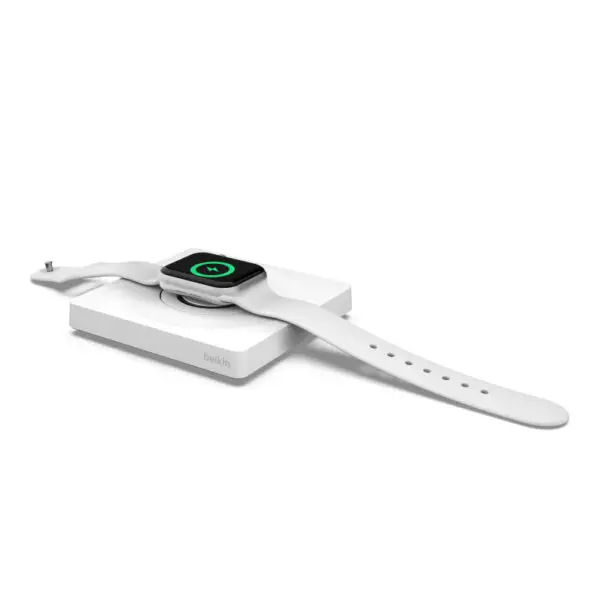  מטען נייד מהיר ל-Apple Watch – Belkin BoostCharge Pro, כולל כבל USB‑C ותמיכה ב־Fast Charging WIZ015 