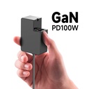  מטען אוניברסלי GAN 100W טעינה חכמה ומהירה PC-UCPLUS GAN 100W 