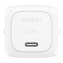  מטען קיר Belkin BoostCharge 30W USB-C צבע לבן 