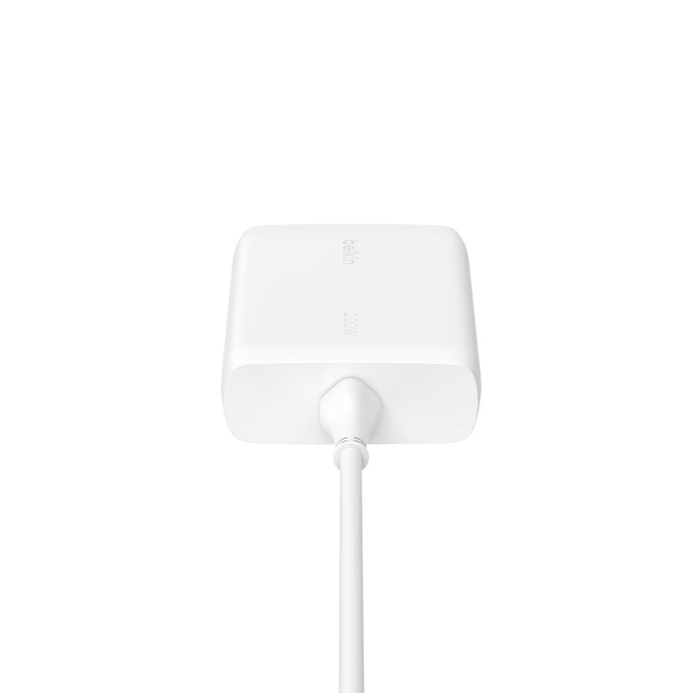  מטען קיר 4 יציאות GaN מבית Belkin – טעינה עוצמתית 200W ל-USB-C BoostCharge 200W 4-Port USB-C 