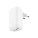  מטען קיר 3 יציאות Belkin BoostCharge USB-C PPS 67W Belkin BoostCharge 67W 