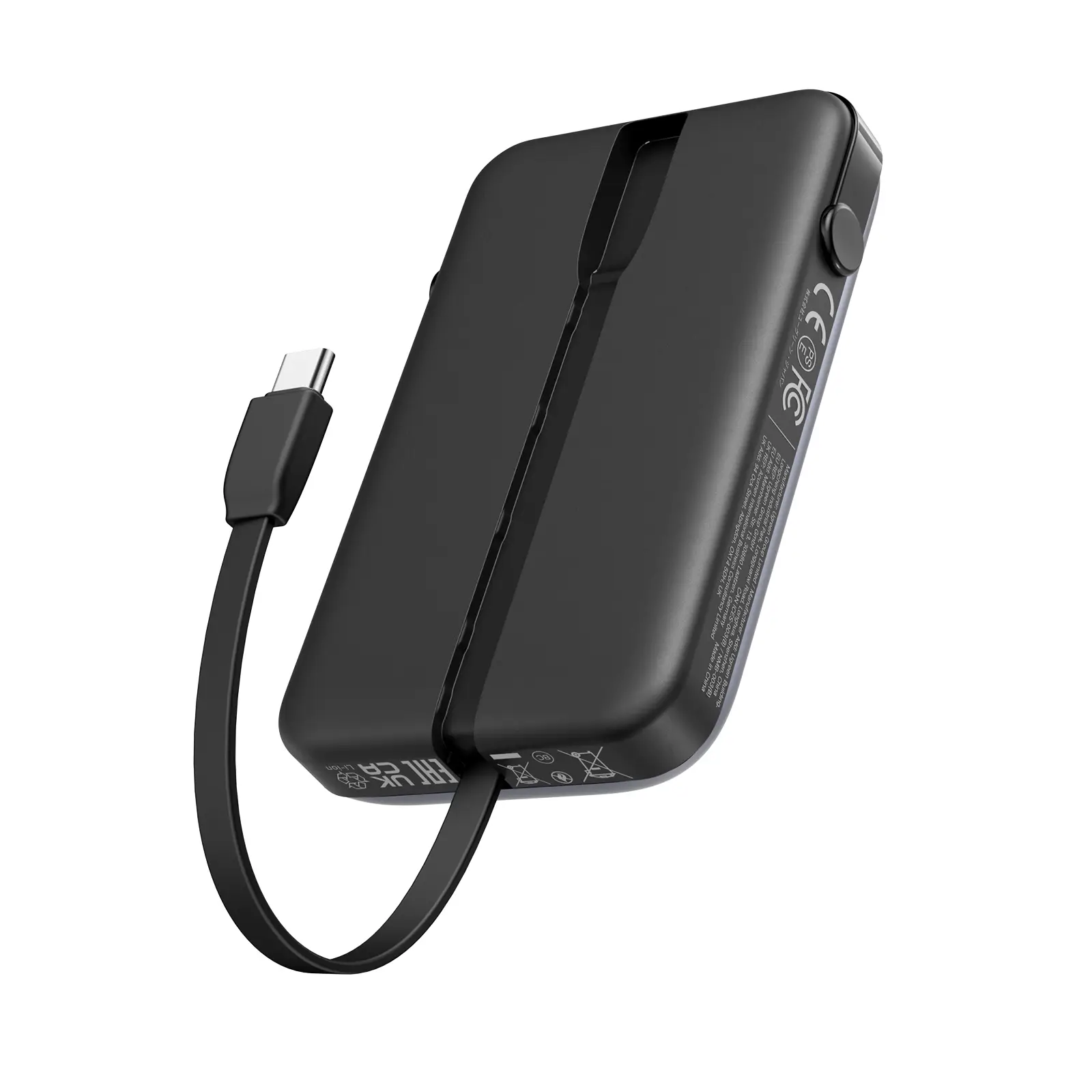  מטען נייד UGREEN Uno 10000mAh עם כבל מובנה USB-C וטעינה מהירה 30W UGREEN PB511 35603B 