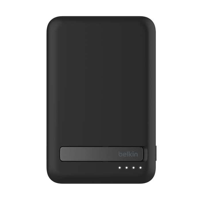  סוללת גיבוי מגנטית 5,000mAh עם טעינה אלחוטית מהירה Qi2 – Belkin BoostCharge Pro BPD0004 