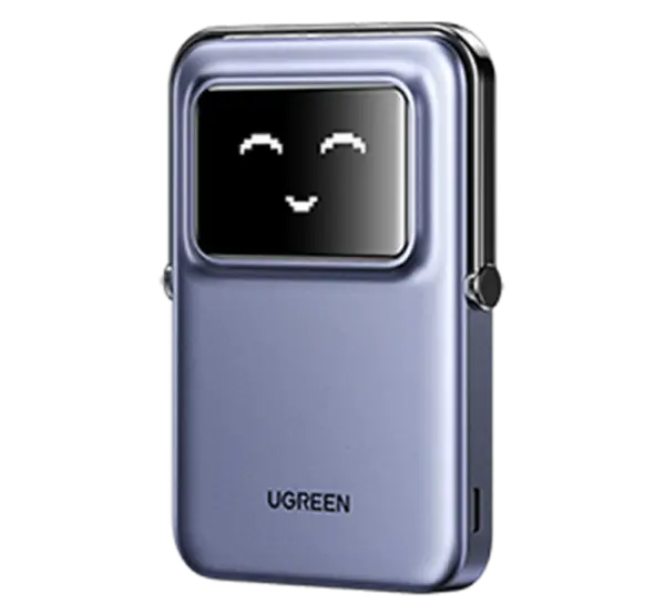  סוללת גיבוי מגנטית Ugreen UNO 5000mAh Robot 20W Ugreen PB571 35605B 