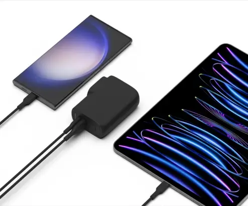  מטען קיר משולב מטען נייד Belkin BoostCharge BPZ003 25W+5K BPZ003-BT1MBKB6 