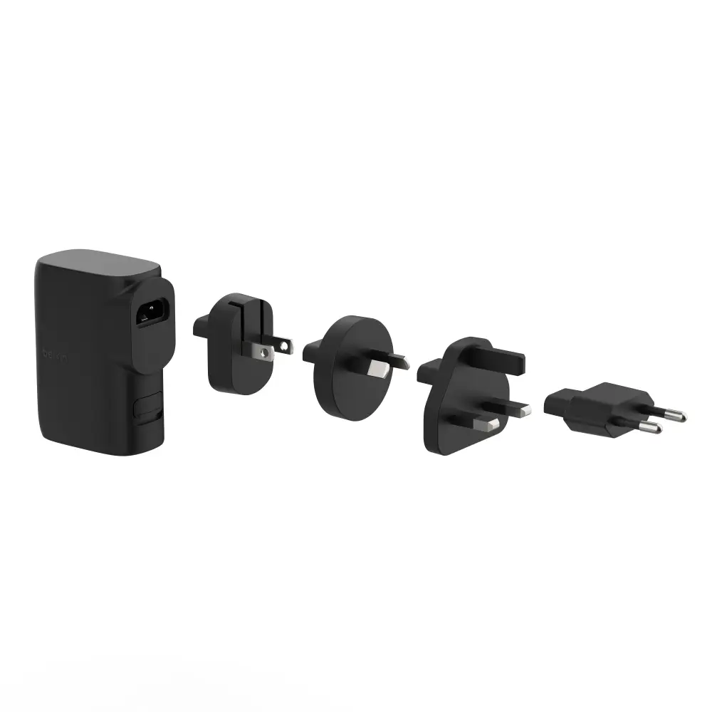  מטען קיר משולב מטען נייד Belkin BoostCharge BPZ003 25W+5K BPZ003-BT1MBKB6 