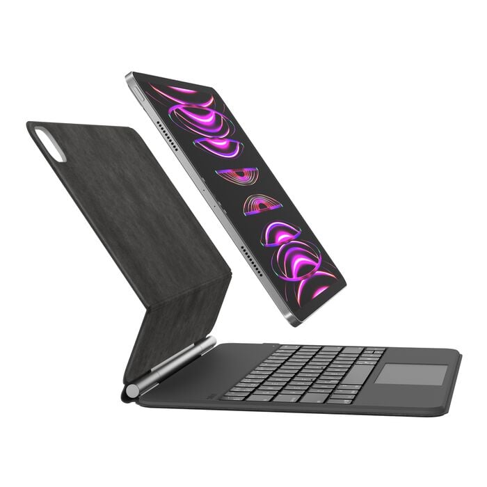  מקלדת וכיסוי מגנטי לאייפד של Belkin מתאים ל-iPad Pro 13″ (M4) Pro Keyboard Case for iPad 13" 